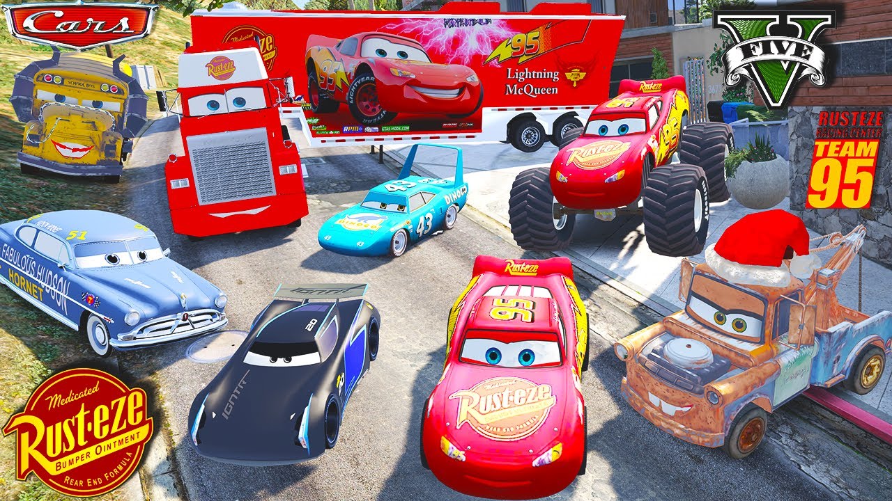 STEALING FAMOUS MCQUEEN'S SUPER CARS WITH FRANKLIN!!  (Real Life Cars #105)