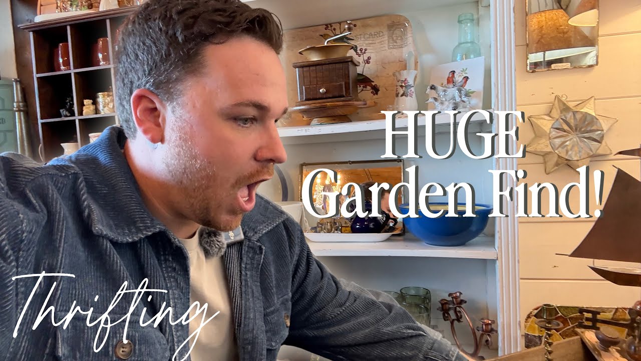 We Totally Lucked Out While Thrifting!😍 || Visit Our Garden