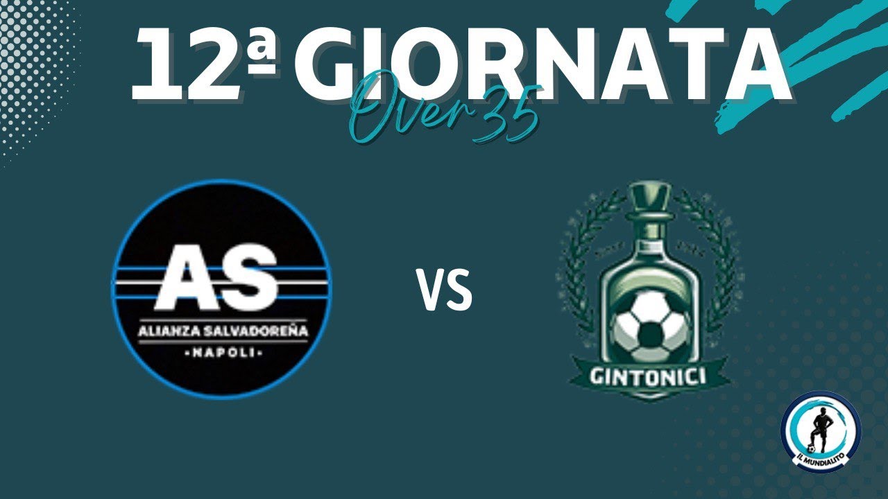 Il Mundialito Tna Over35 2025/2026, 12^giornata: Alianza Salvadorena - Gintonici