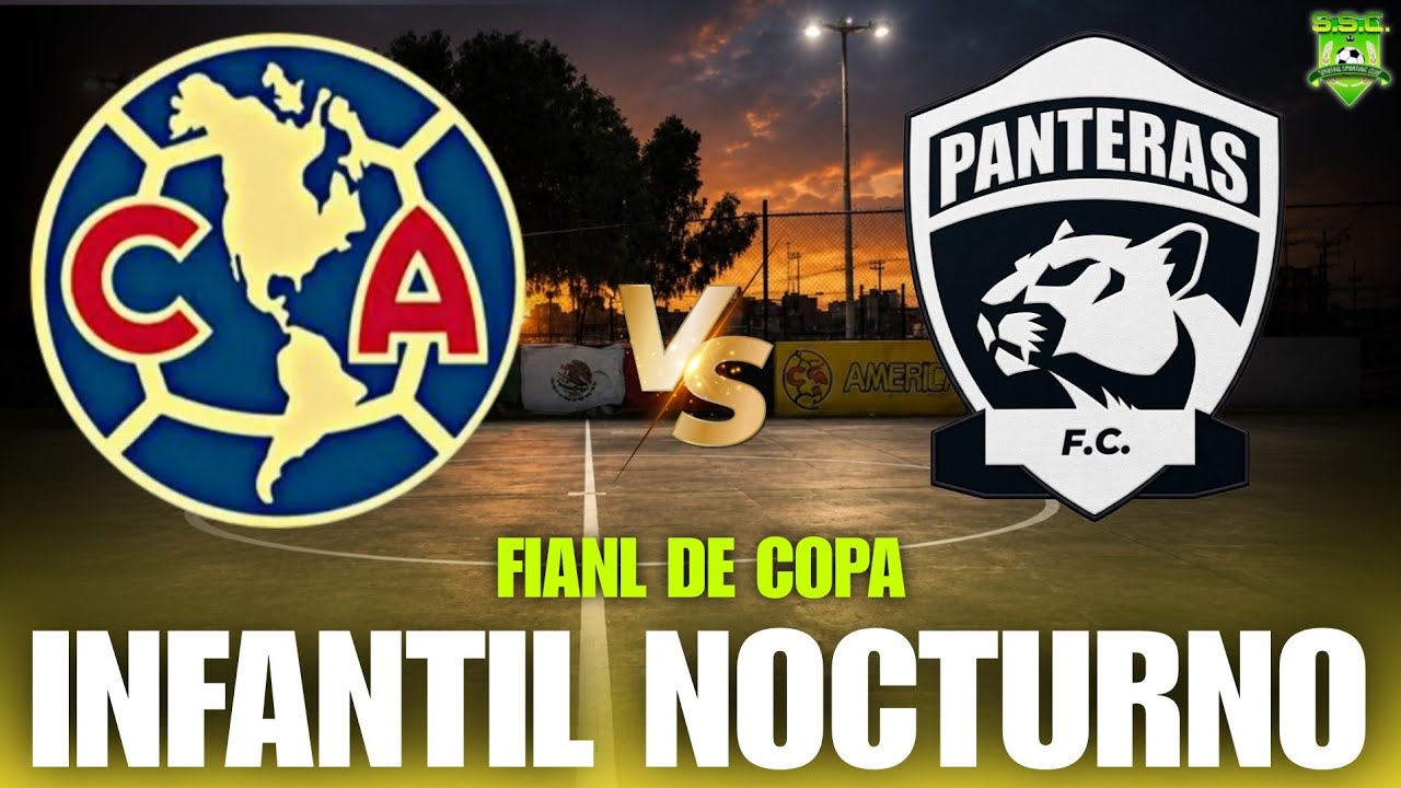 Azulcremas vs Panteras - INFANTIL NOCTURNO 