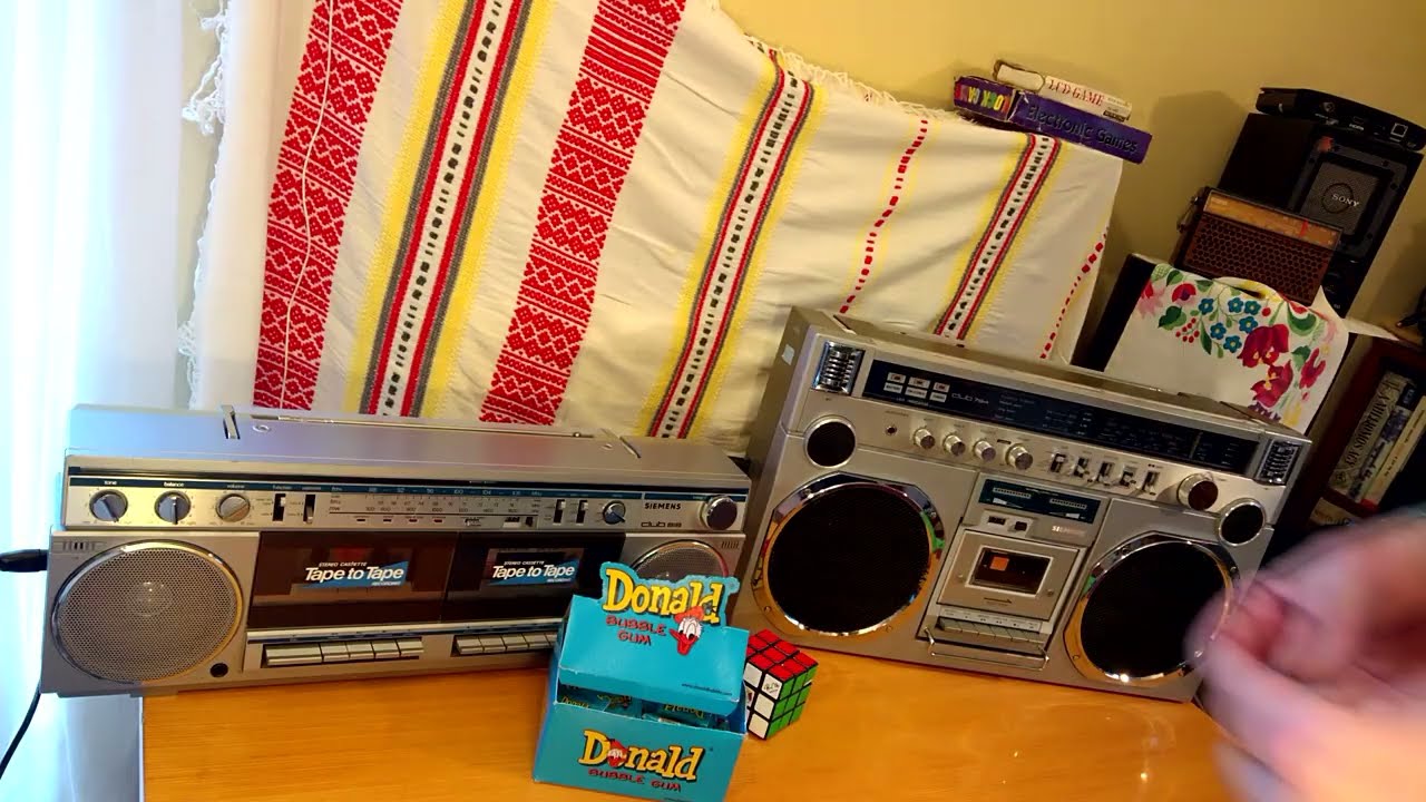 Siemens Club 818 vs. Club 794 boombox bemutatás prasentation