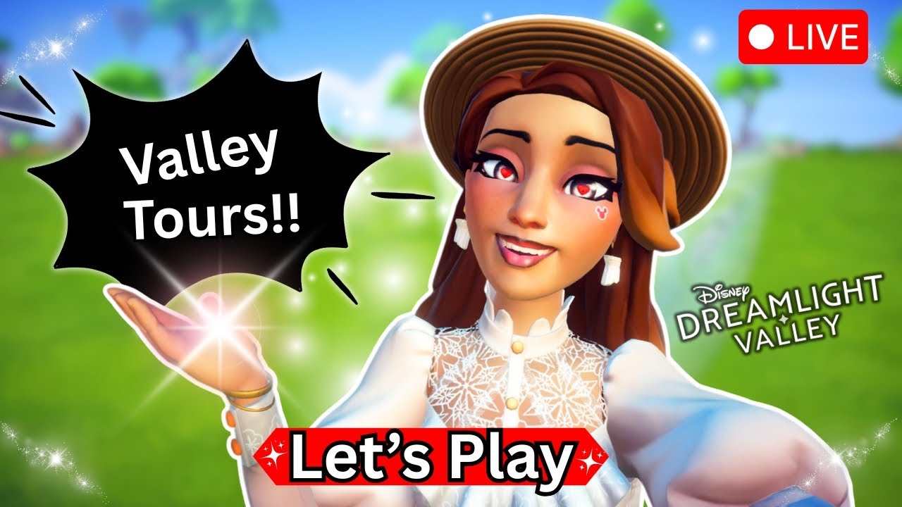 Community Valley Tours And Festive Event! Let's Have Some Fun! Disney Dreamlight Valley