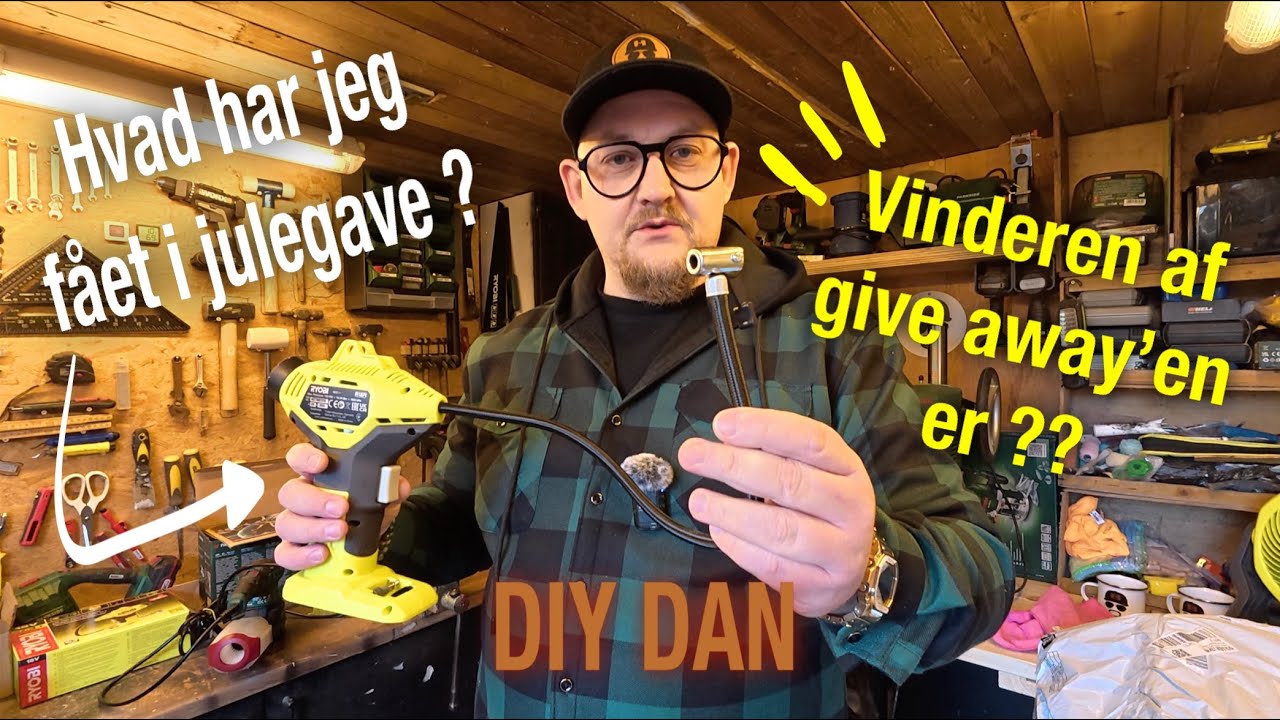 Ud i værkstedet - Afsnit 6 🪚 Vinderen af GIVE AWAY og DIY hygge 🎁🛠️