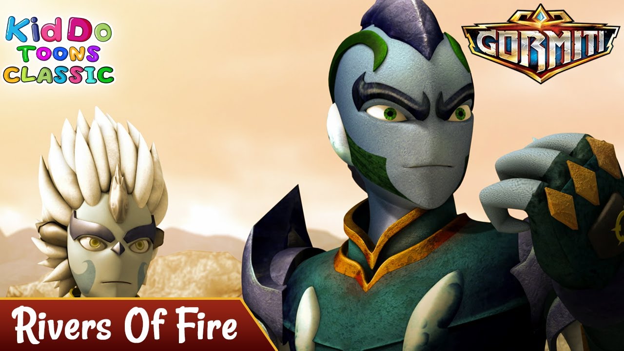 आग की नदियाँ | Gormiti | EP 07 | Rivers Of Fire | Superheroes Of The Nature | Kiddo Toons Classic