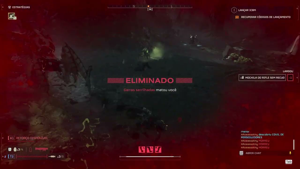 Tai sendo Stompado por termin&iacute;dios