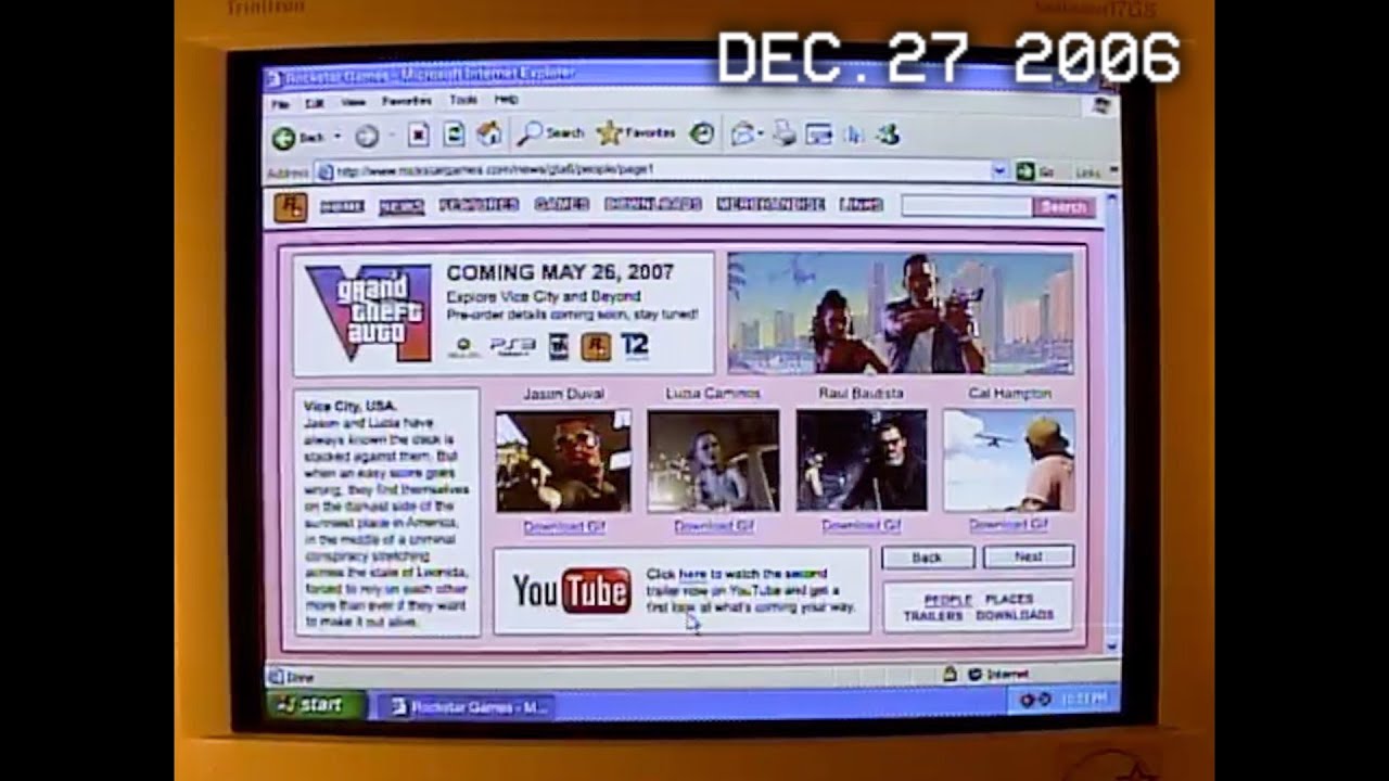 GTA 6 Trailer 2 but it's in 2006