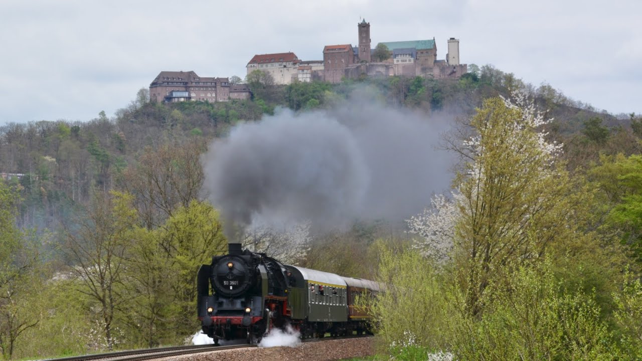 Ostersonderfahrt ins Bw Arnstadt mit 50 3501