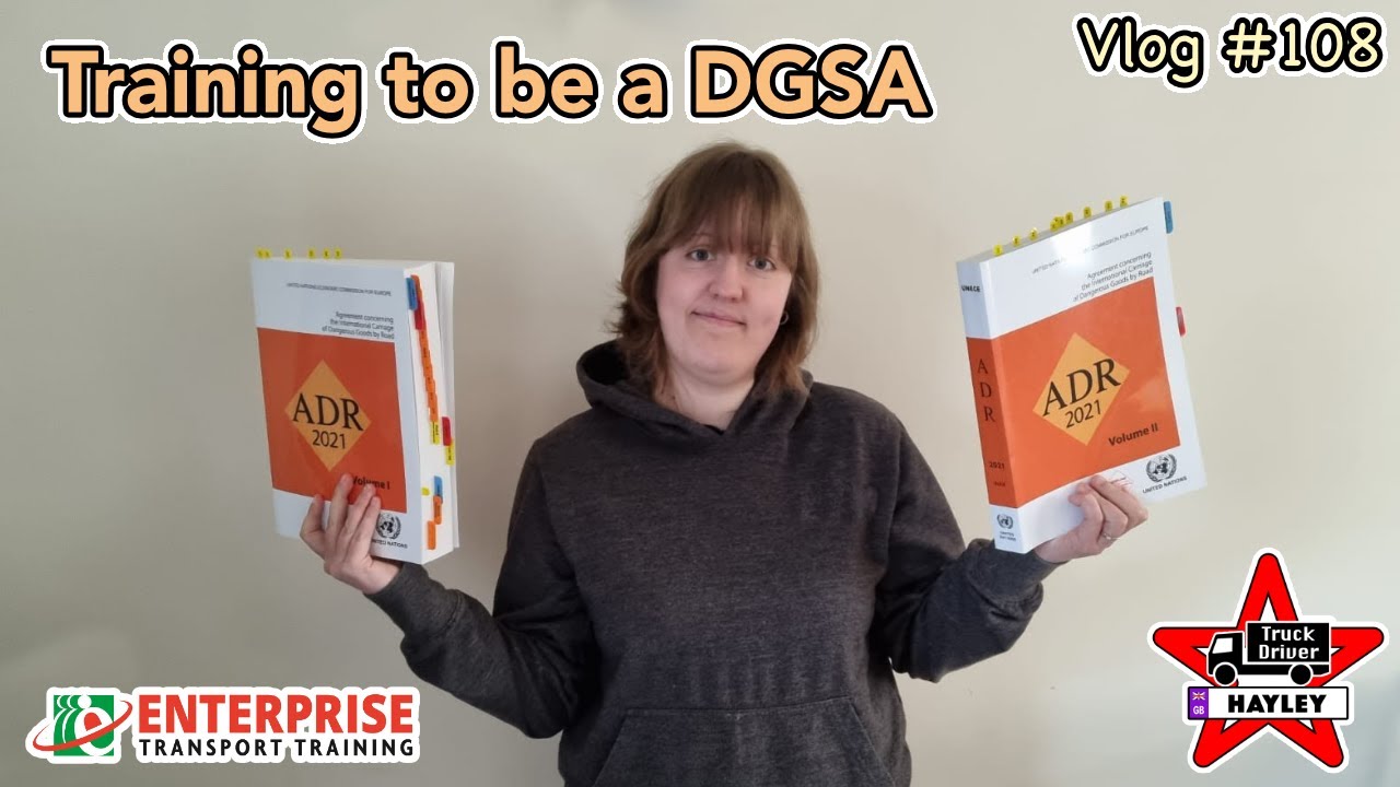 Vlog 108 - Training to be a DGSA (Dangerous Goods Safety Advisor)