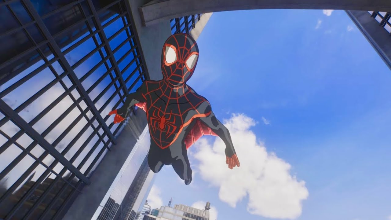 Spider-Man 2 Free Roam Swinging (NO HUD)