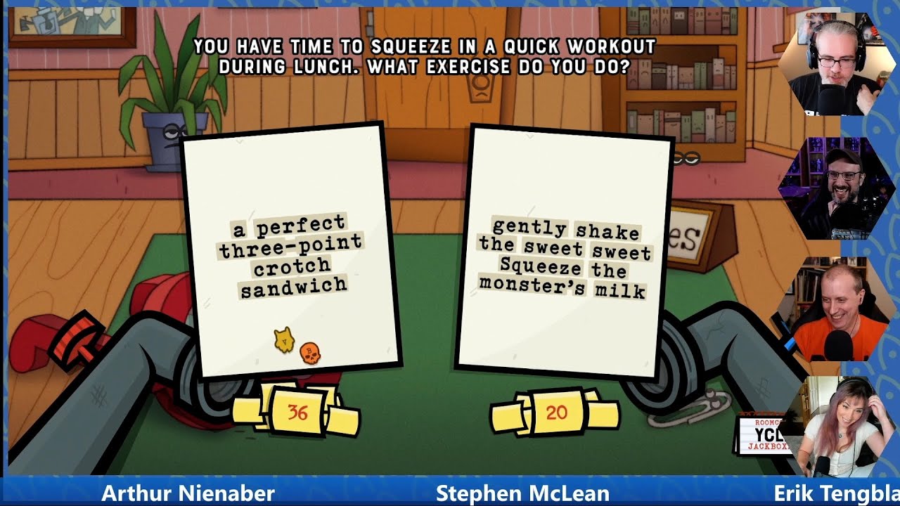 Patron's Choice for October: The Jackbox Party Pack 8!