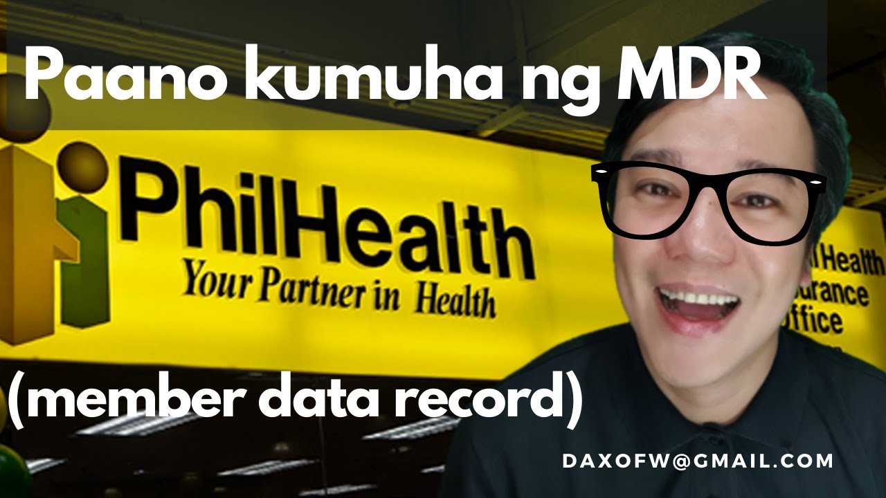 Paano Kumuha ng Philhealth MDR | Member Data Record | Philhealth | daxofw channel