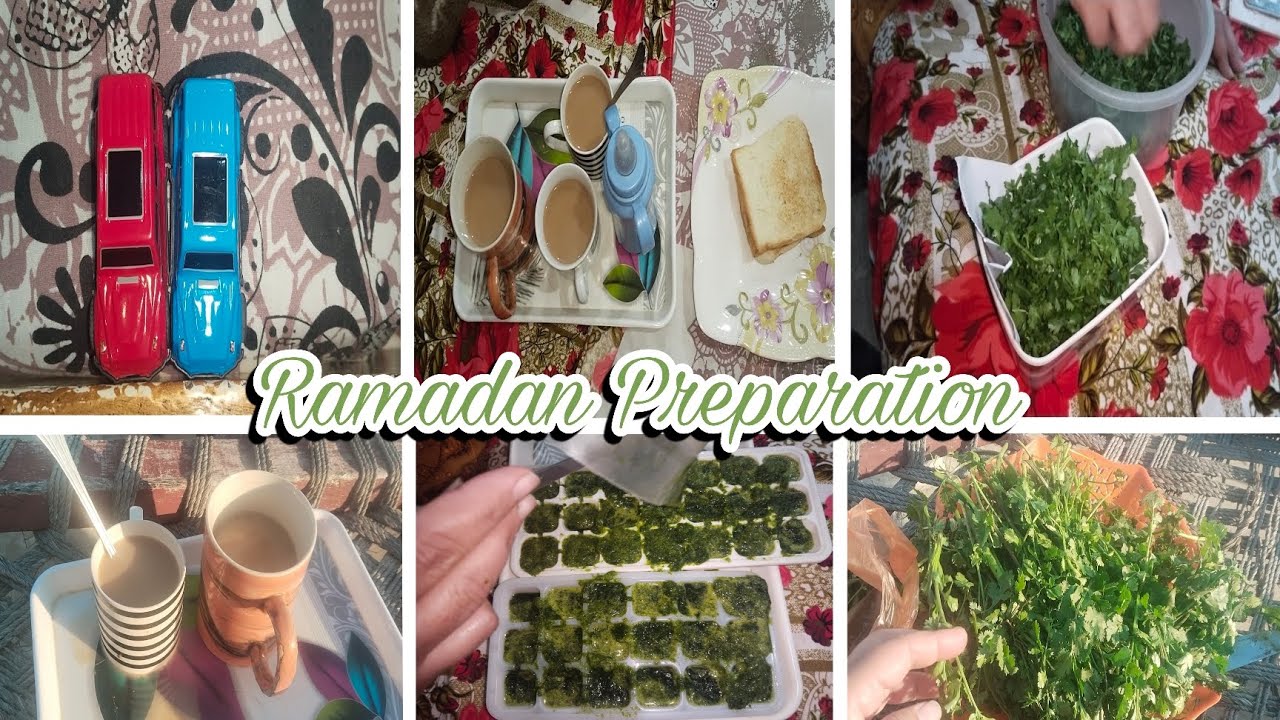 Ramadan Preparation ✨ | Dhaniya Ki Chatni 🥬 | Very Busy Day 💁🏻‍♀️ | Faiza Hassan Vlogs |