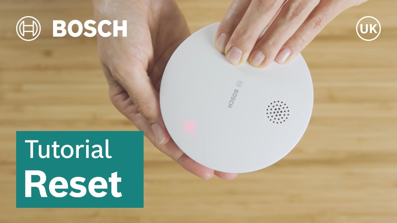 How to reset the Smoke Alarm II I Bosch Smart Home