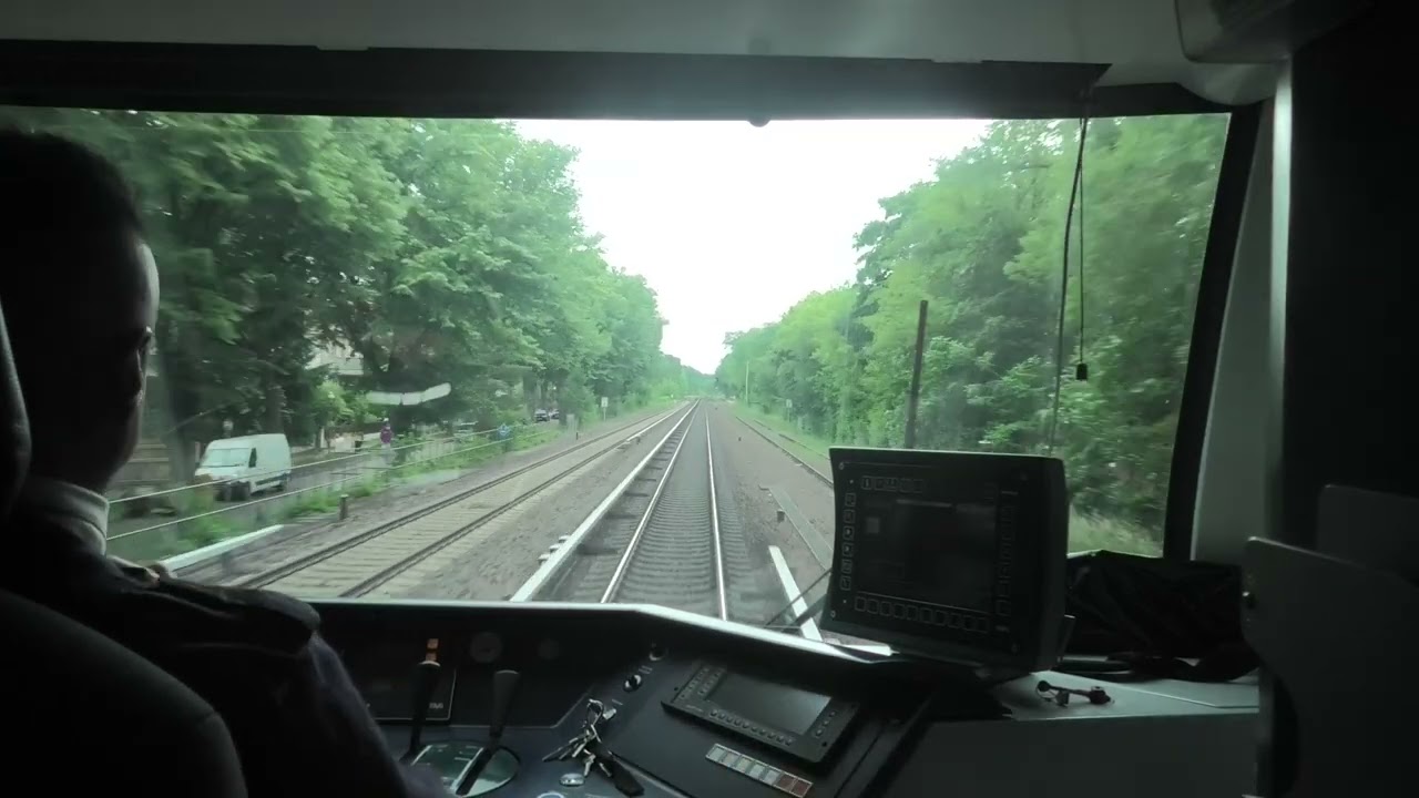 S-Bahn Berlin 2025 Linie S1 - Führerstandsmitfahrt