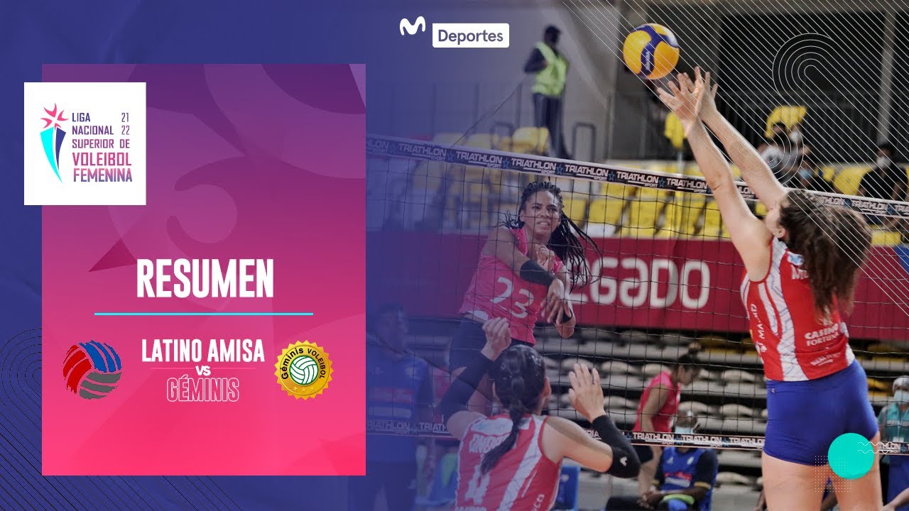 Latino Amisa vs. Géminis [2-3] | RESUMEN | LIGA NACIONAL SUPERIOR DE VOLEIBOL FEMENINO 👋🏐