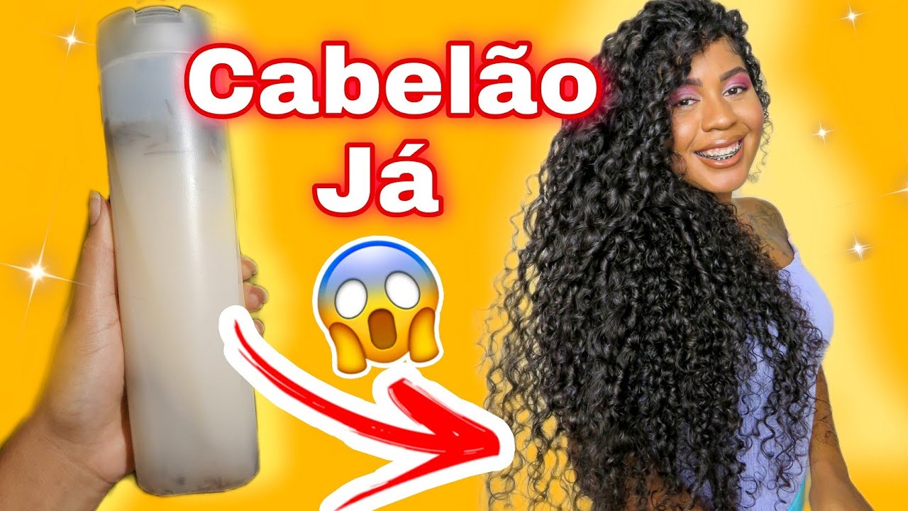 MELHOR SHAMPOO BOMBA CASEIRO PARA CRESCIMENTO CAPILAR - N&atilde;o use muito seu cabelo vai crescer demais