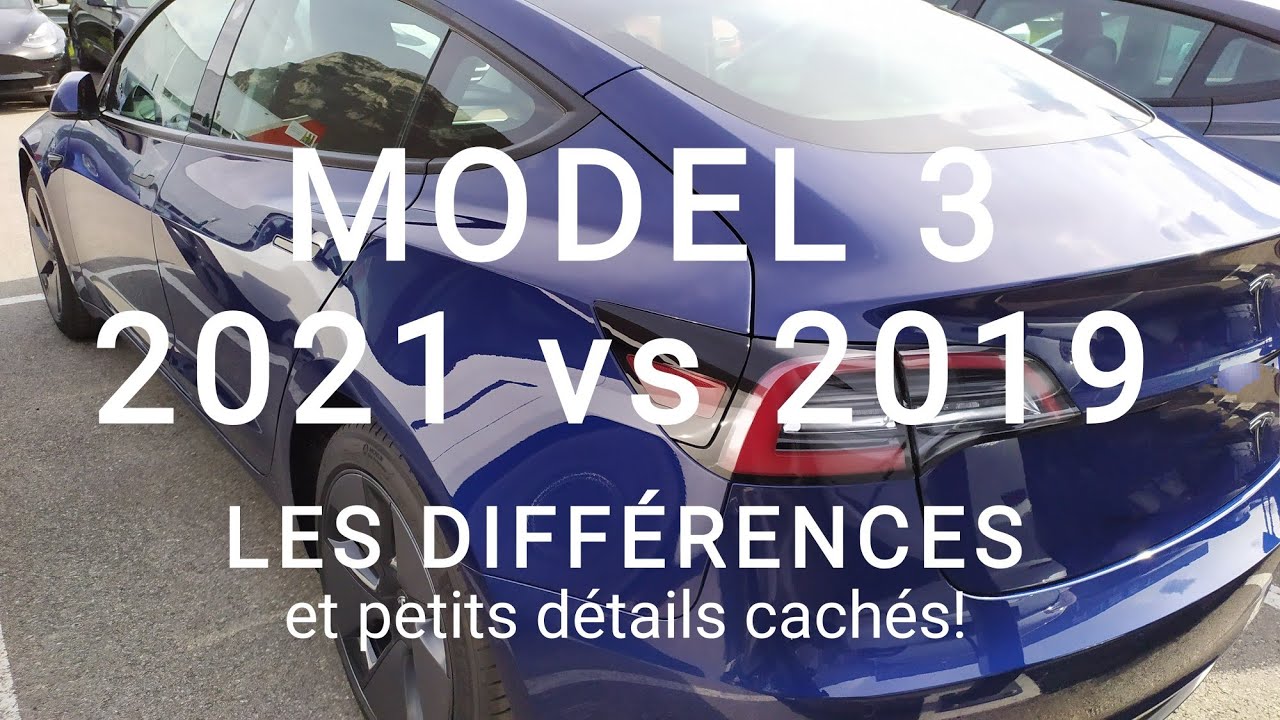 Model 3 SR+ 2021 : Avis et différences avec la 2019 !