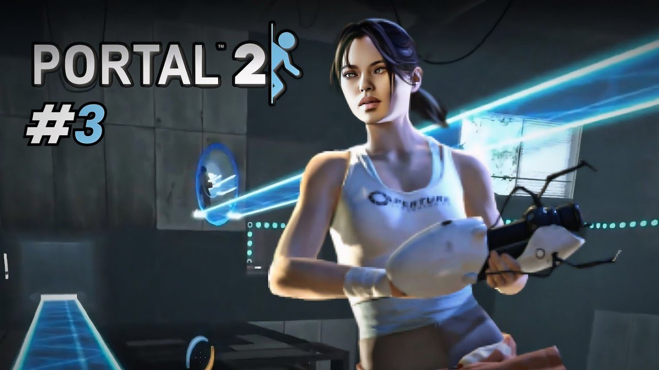 Testchamber dengan element element baru  | Portal 2 | Part 3