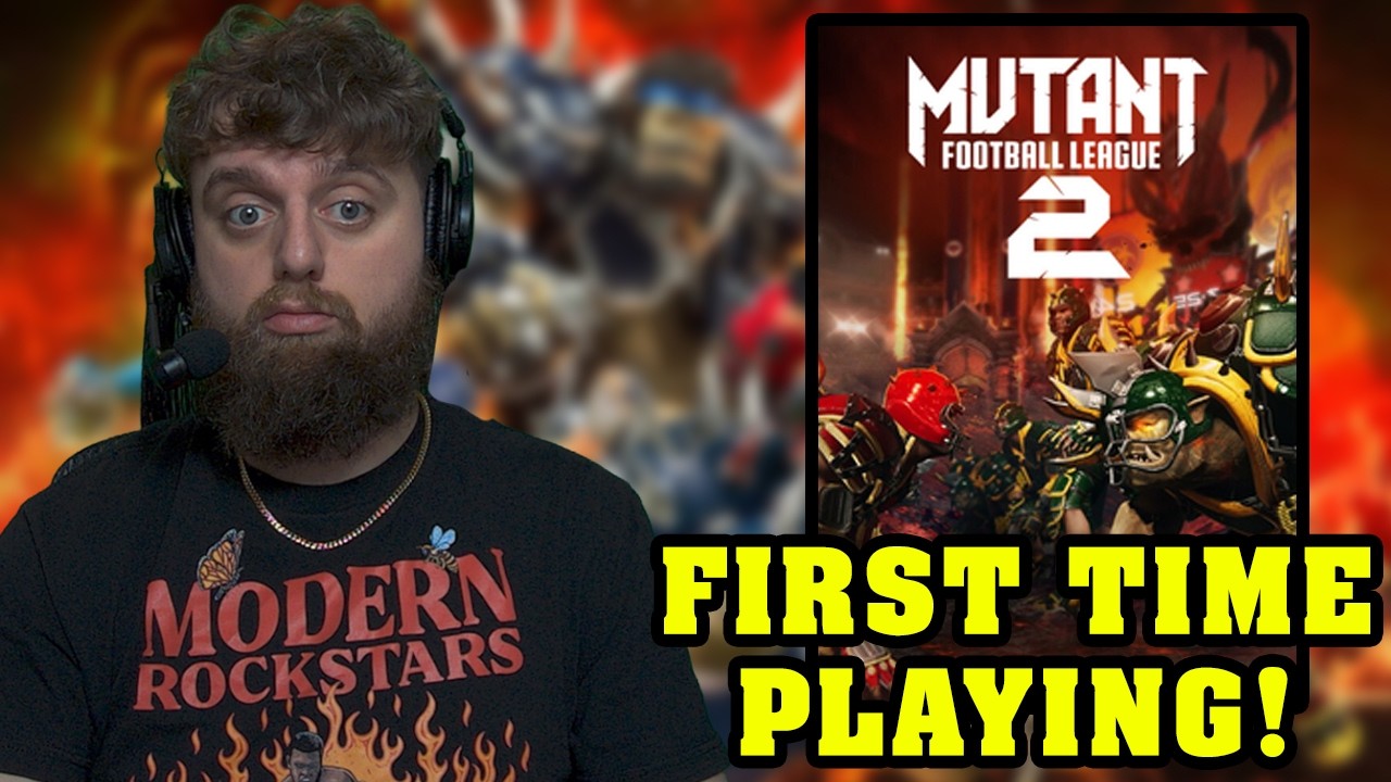 MUTANT FOOTBALL LEAGUE 2 LIVE STREAM! 1st Time Playing MFL Dynasty Mode! #MutantFootballLeague