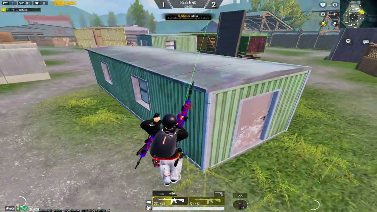 1VS1 2 maç PUBG MOBILE #pubgmobile #pubgm #pubg1vs1 #pubg #gaming