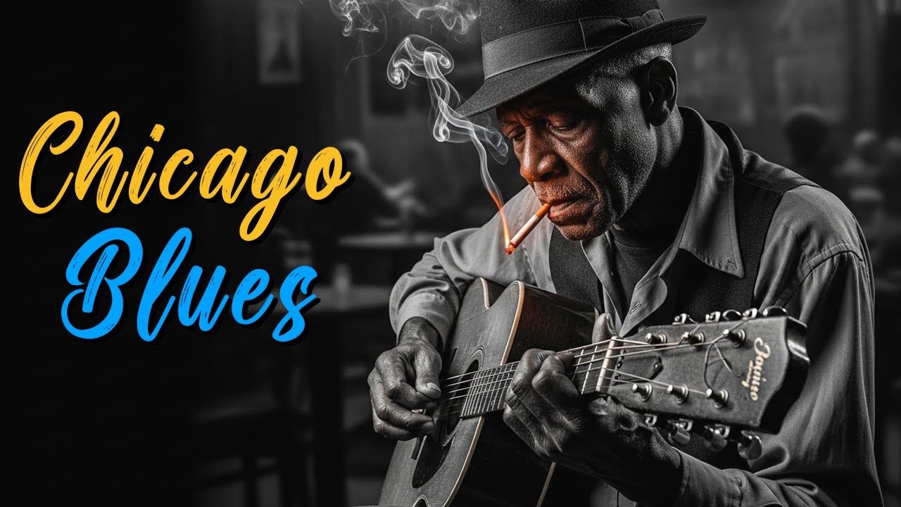 💨 Cyclone Chicago Blues for Destruction & Rebuilding | Midnight Blues Voice