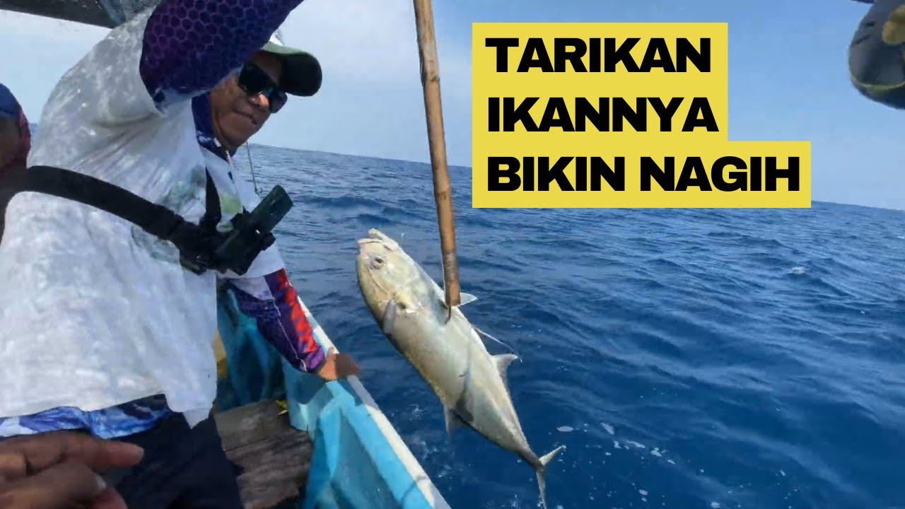 Mancing Dilaut Dalam Cilacap Tarikan Ikannya Bikin Nagih