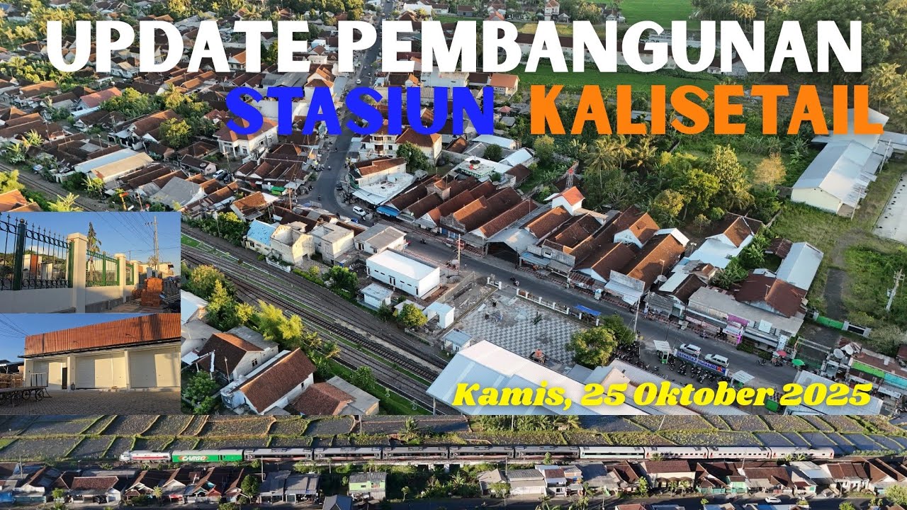 UPDATE STASIUN KALISETAIL SEMAKIN LUAS ‼️ Kamis, 25 Desember 2025