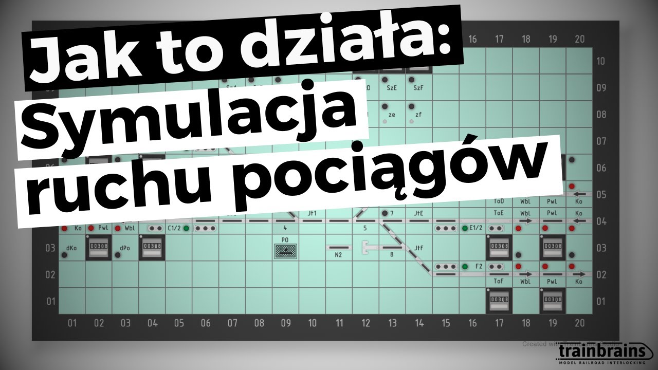 Symulujemy ruchu pociągów
