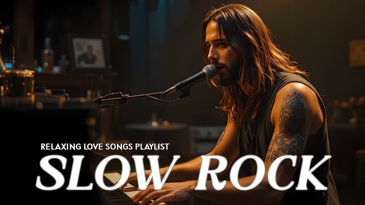 Slow Rock Romantic Rock Ballads Experience 🌌🎶 Heart-Touching Love Songs for Peaceful Moments