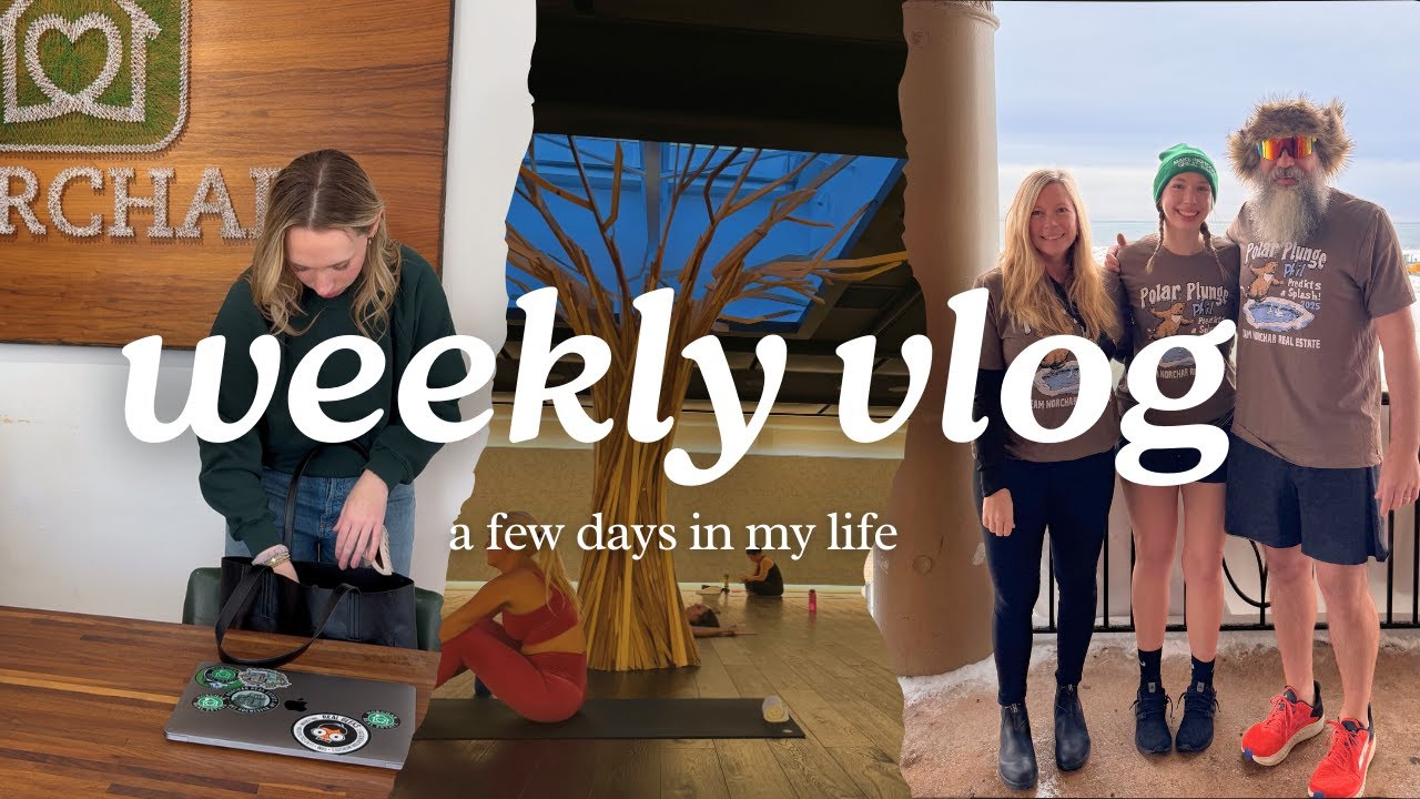 Weekly Vlog: Polar Plunge 2025, Daily Real Estate, & Big Career Collab?!
