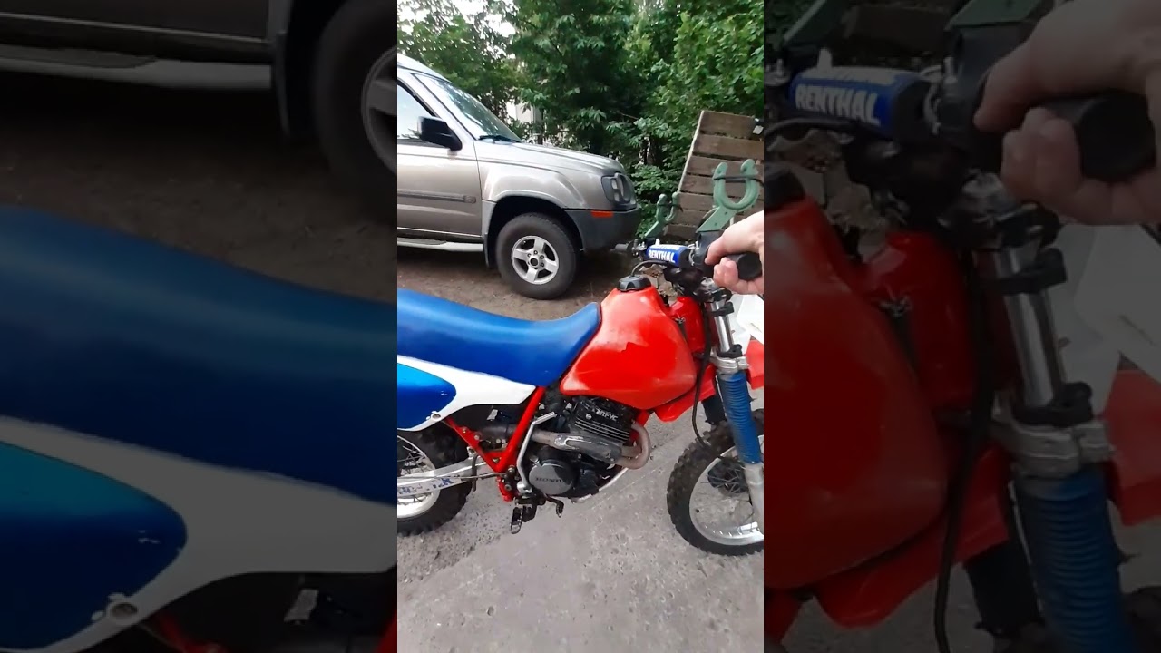 1985 xr350r cold start after 2 months of sitting