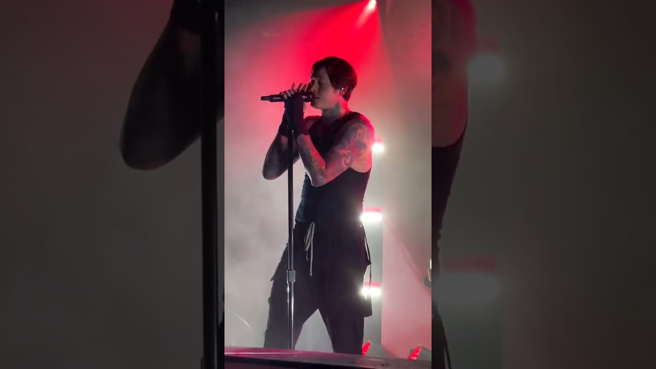 Noah Sebastian (Bad Omens) The Death of Peace of Mind Live || #noahsebastian #badomens