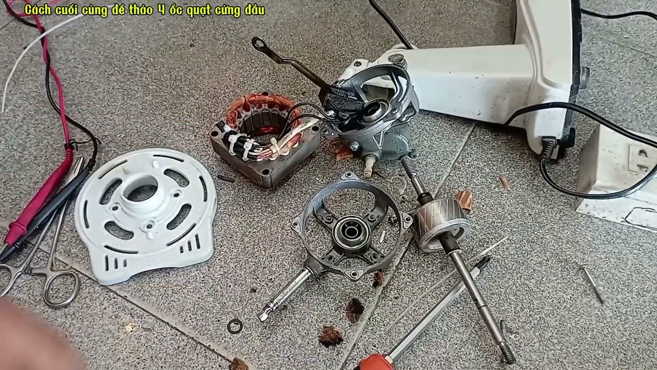 LÃNH SỬA CÂY QUẠT GIÁ TRĂM MỐT, SỬA XONG CHỈ LẤY 50 NGÀN