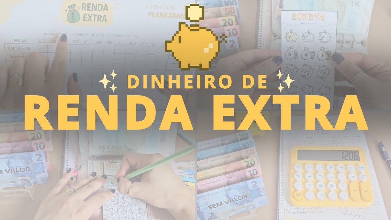 Transformei a minha RENDA EXTRA em investimentos