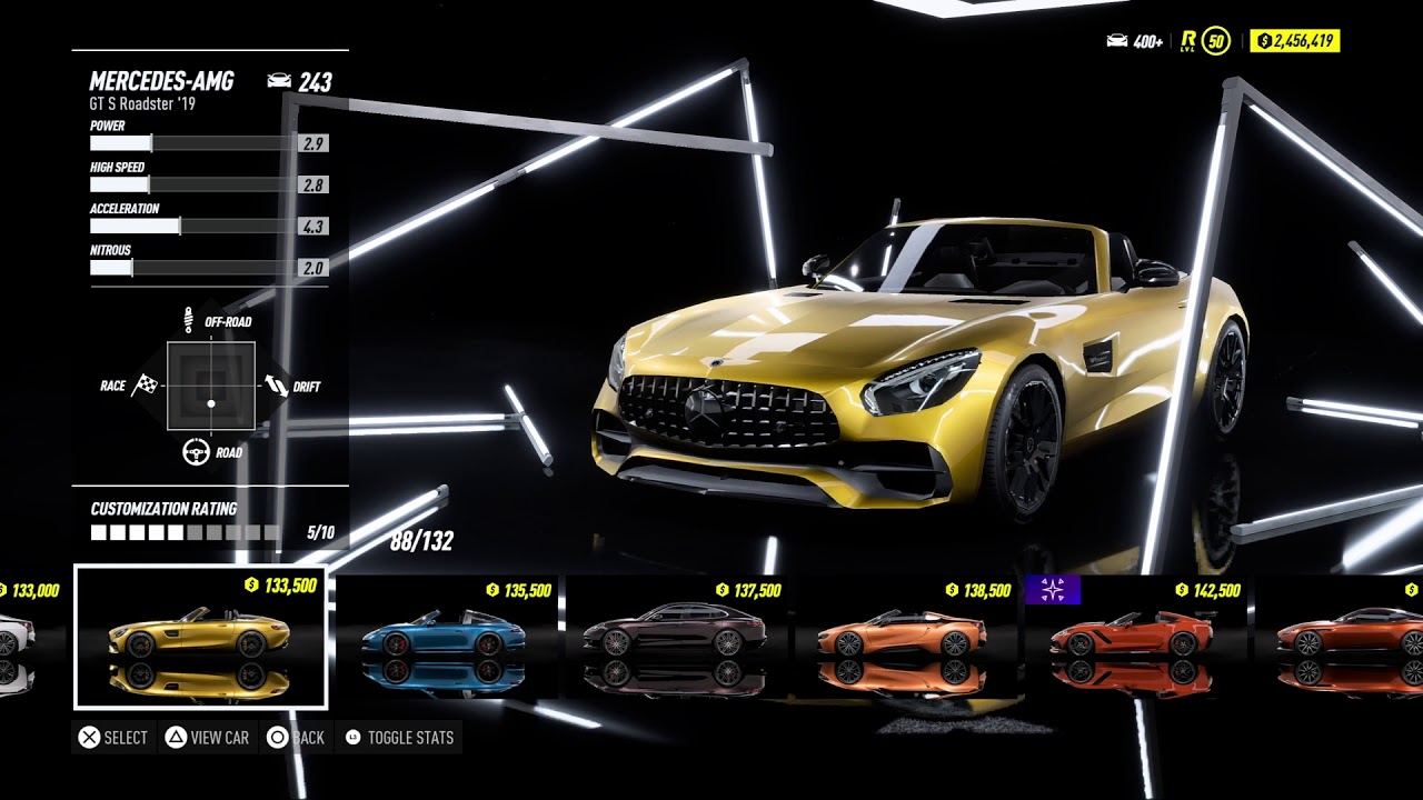 NFS Heat - All 132 cars