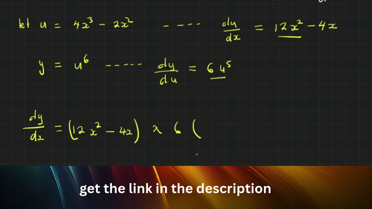 Differentiation: Chain Rule 2/2