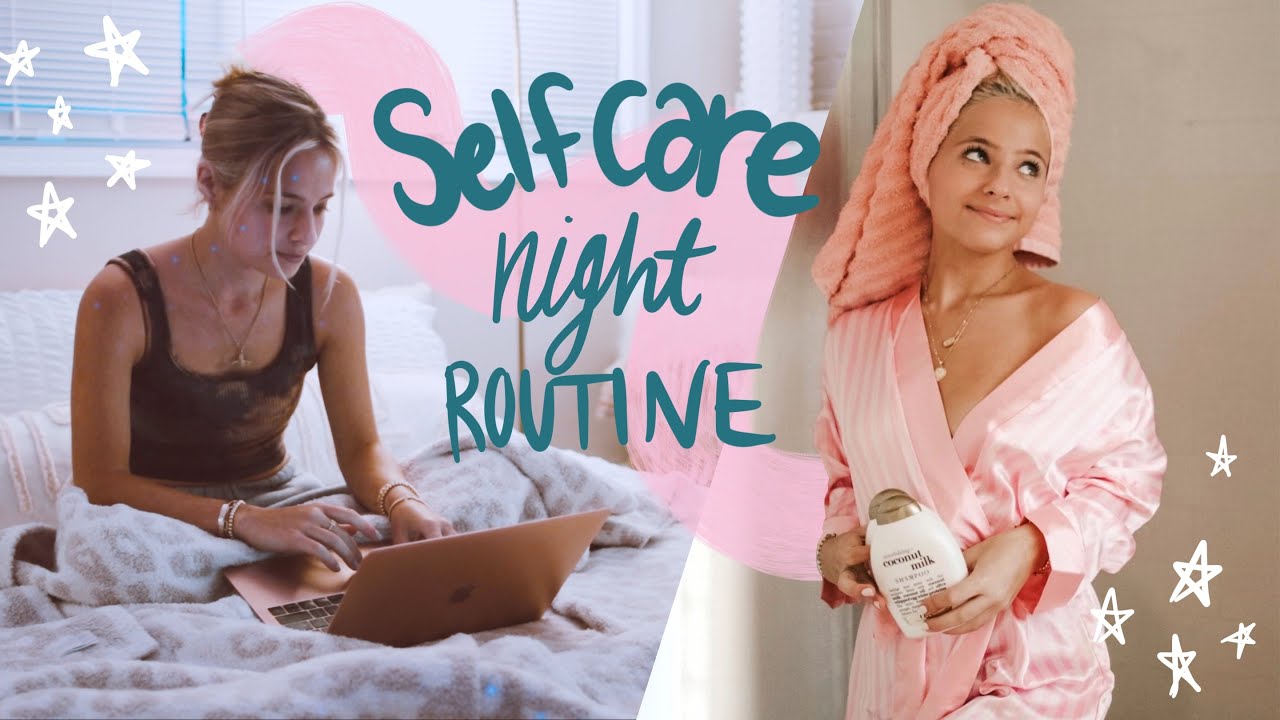 College Self-Care Night Routine | Ella Elbells