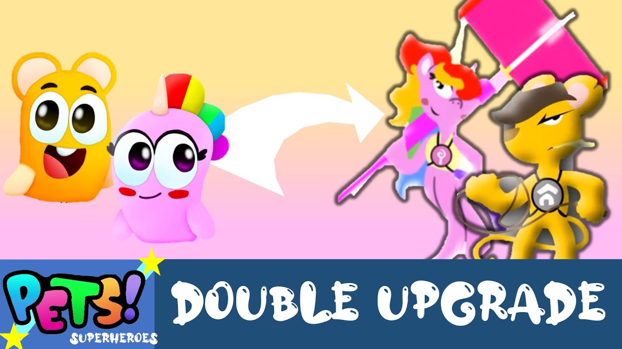 My Talking Tom 2 Pets Double Upgrade Transformation
