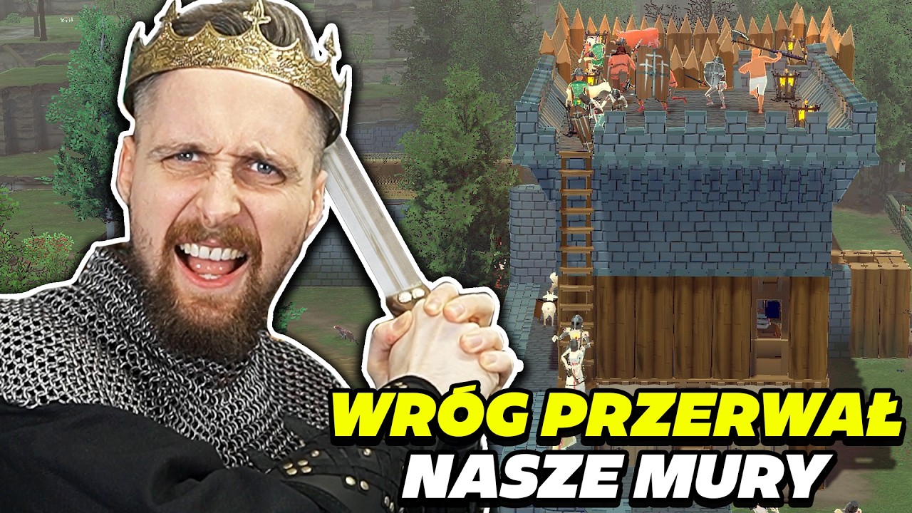 WROGOWIE WESZLI NA MURY! - Going Medieval #28