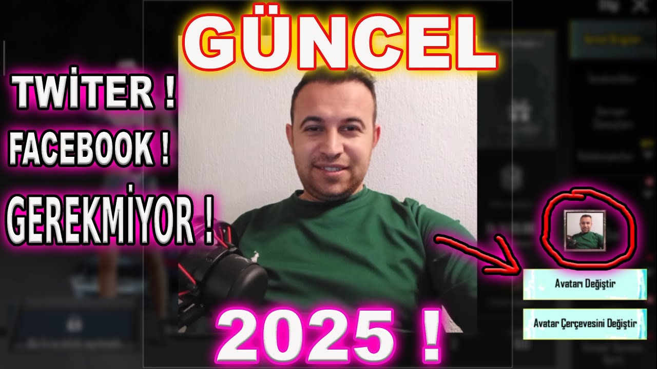 PUBG MOBİLE PROFİL RESMİ NASIL DEĞİŞTİRİLİR ! GÜNCEL 2025 %100 Çözüm | GMAİL