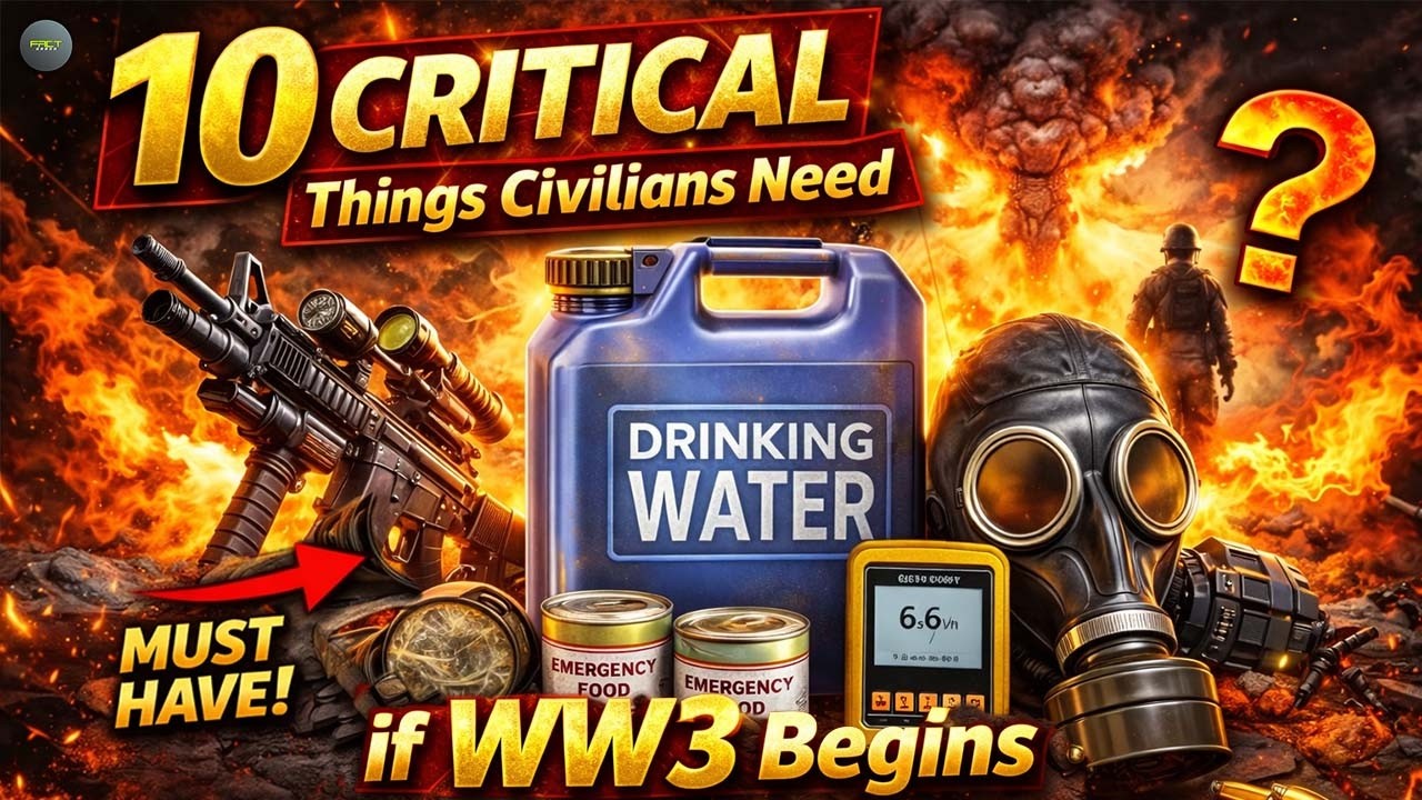 World War 3 Survival: 10 Items You Must Have Before It’s Too Late