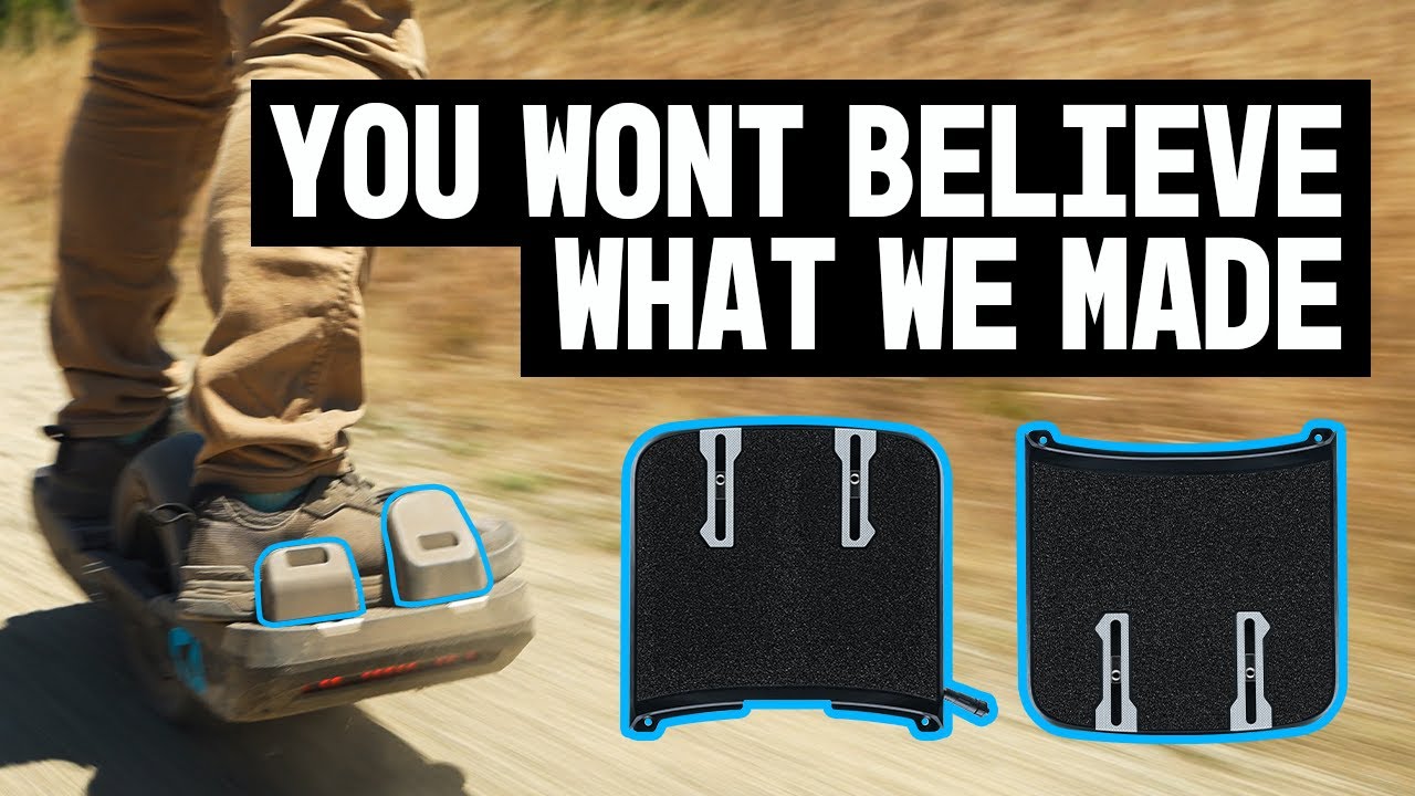 The Onewheel FST Footpad System