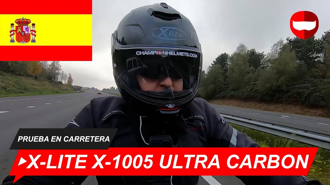 X-Lite X-1005 Ultra Carbon Casco Modular Prueba en Carretera - ChampionHelmets.com