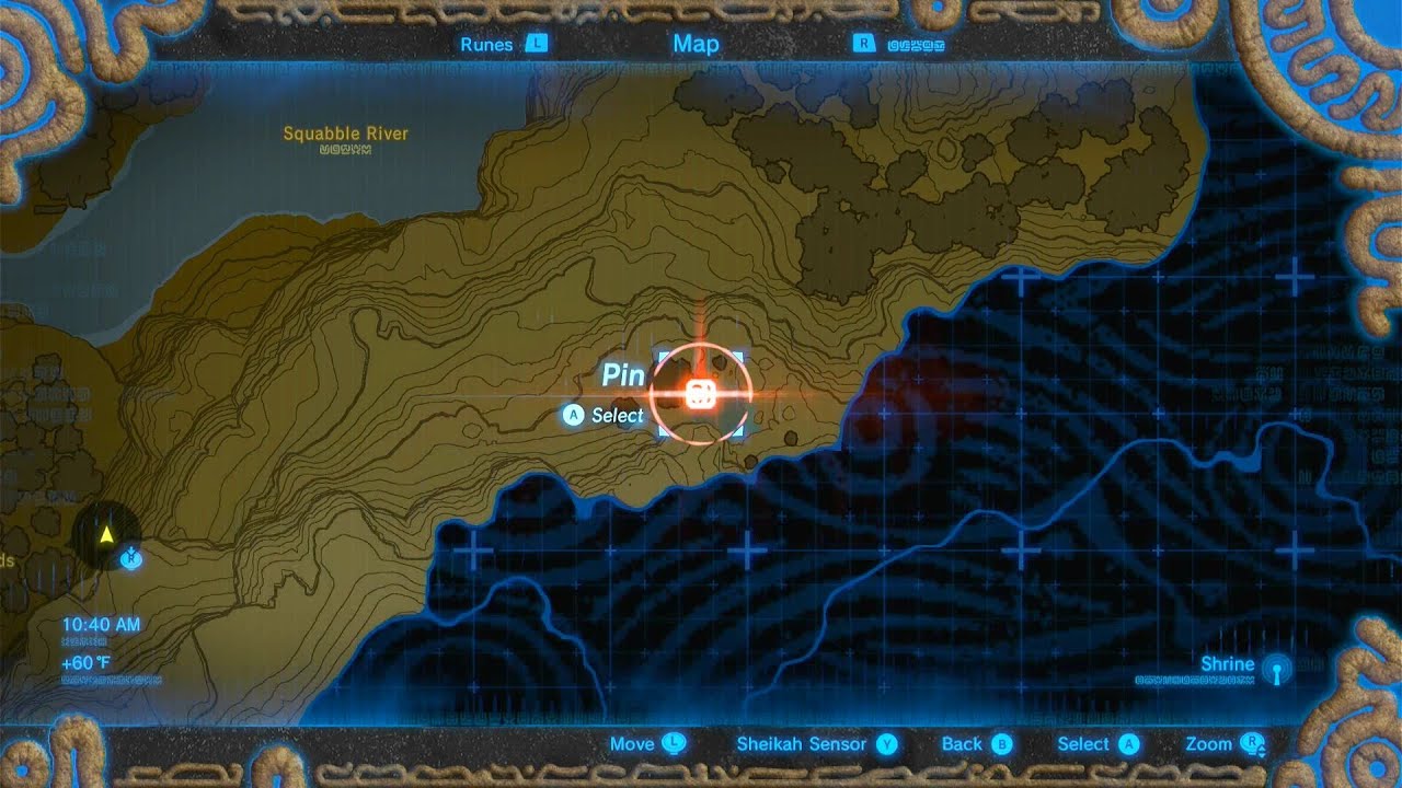 Where are secret Hot Springs in Zelda? - Dueling Peaks - Breath of the Wild - Nintendo Switch Games