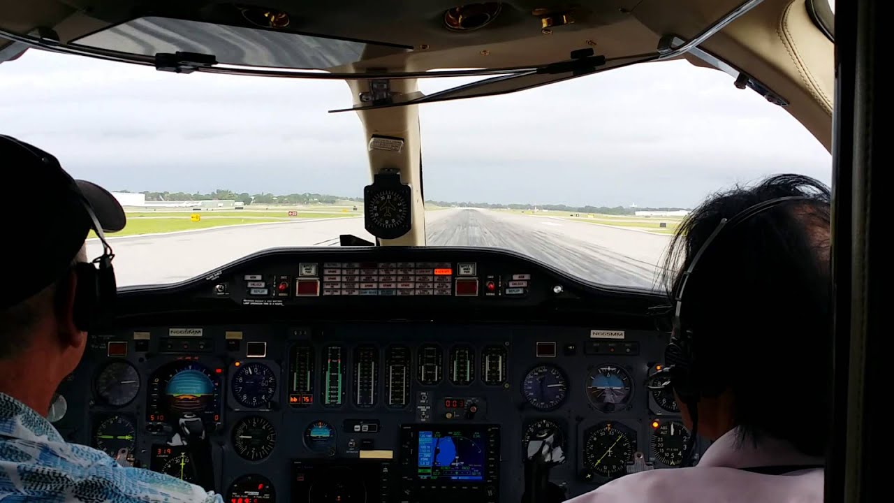 Citation 501SP Rejected Landing