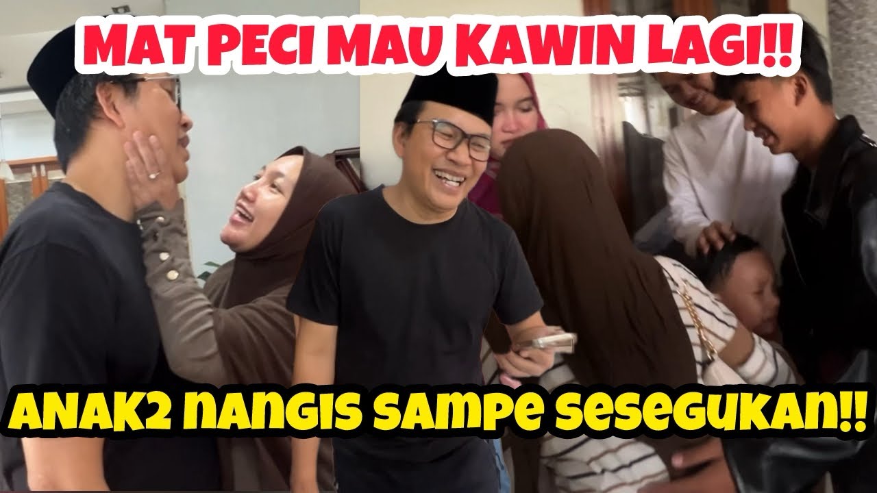MAT PECI KE KOREA MAU KAWIN LAGI‼️ ANAK2 NANGIS SAMPE SESEGUKAN‼️