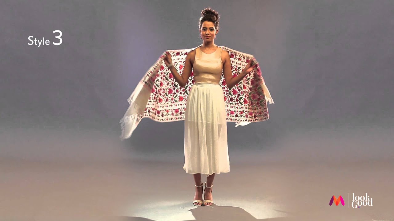 How to Wear a Shawl in 3 Ways - Women's Style Guide