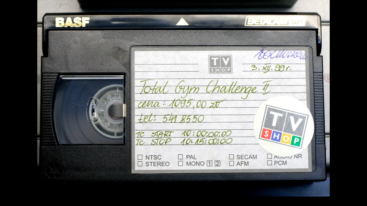 Chuck Norris reklamuje w telezakupach Total Gym [Betacam SP][1999]
