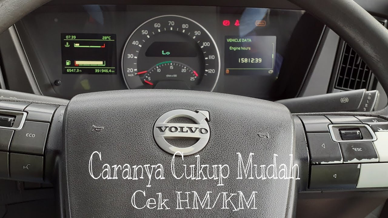 Cara Mengecek HM/KM pada dump truck VOLVO FMX 440