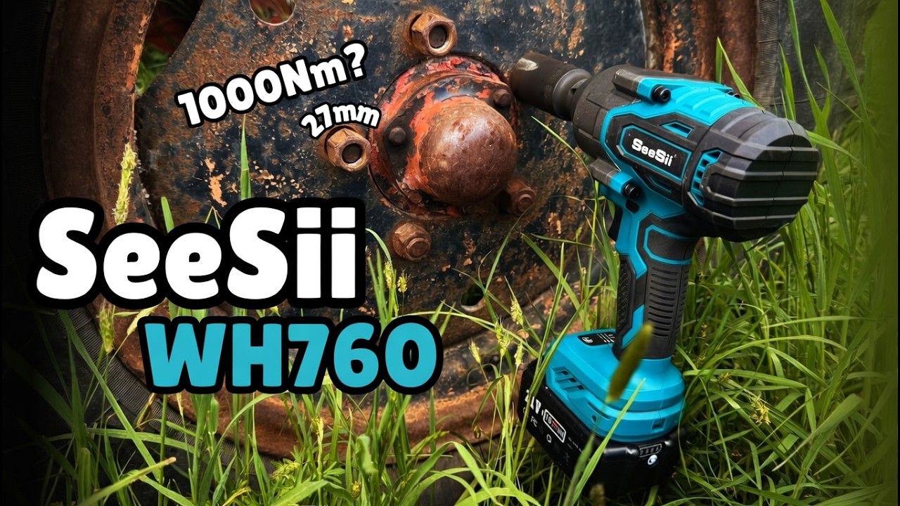 SeeSii WH760 Impact Wrench Review &ndash; Real 1000Nm or Just Hype? Full Test + Teardown!